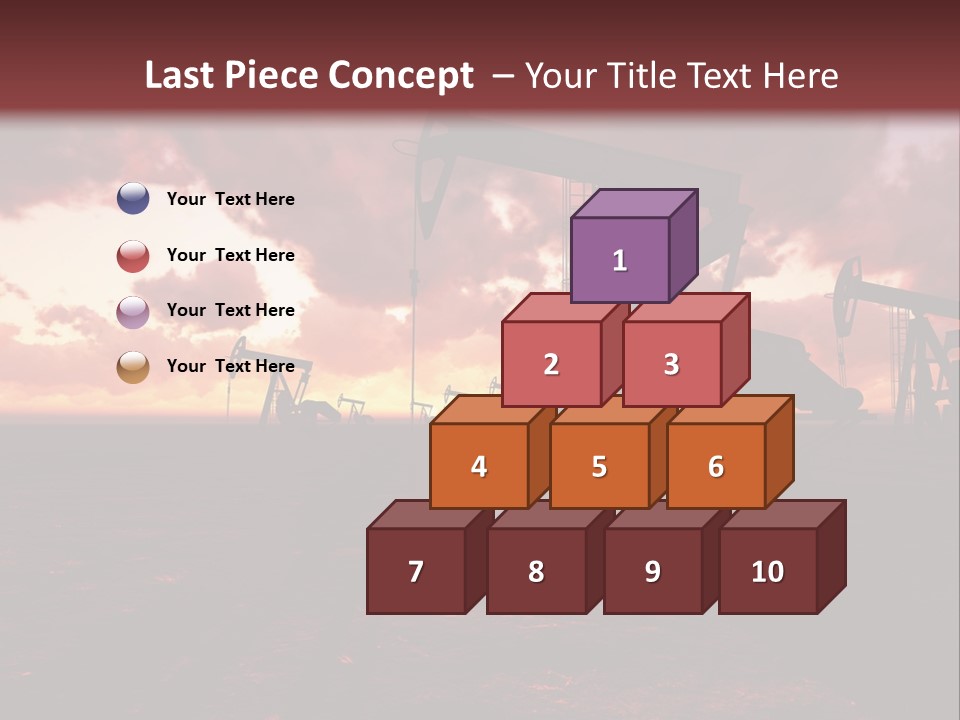 Landscape Nature Fossil PowerPoint Template