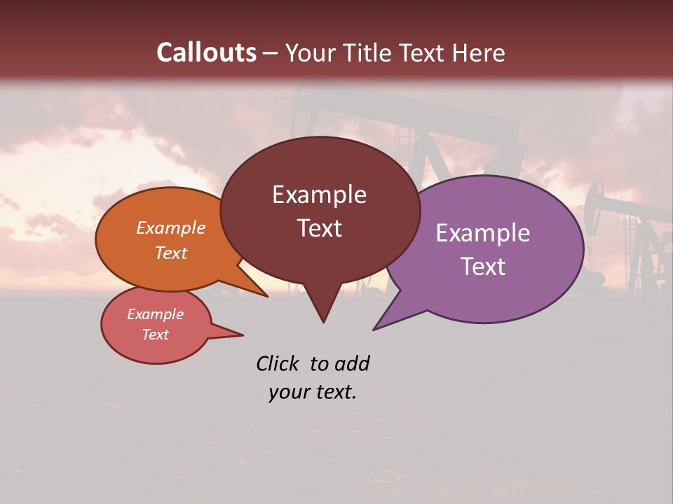 Landscape Nature Fossil PowerPoint Template