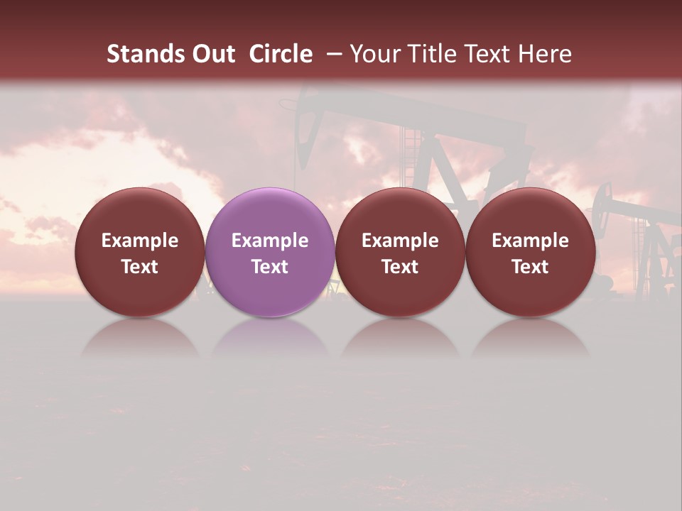 Landscape Nature Fossil PowerPoint Template