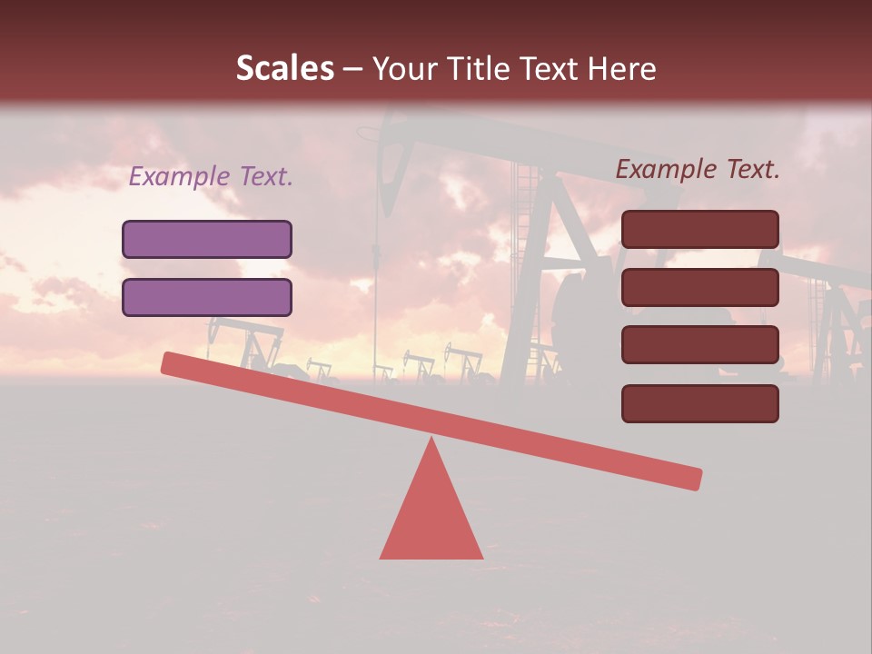 Landscape Nature Fossil PowerPoint Template