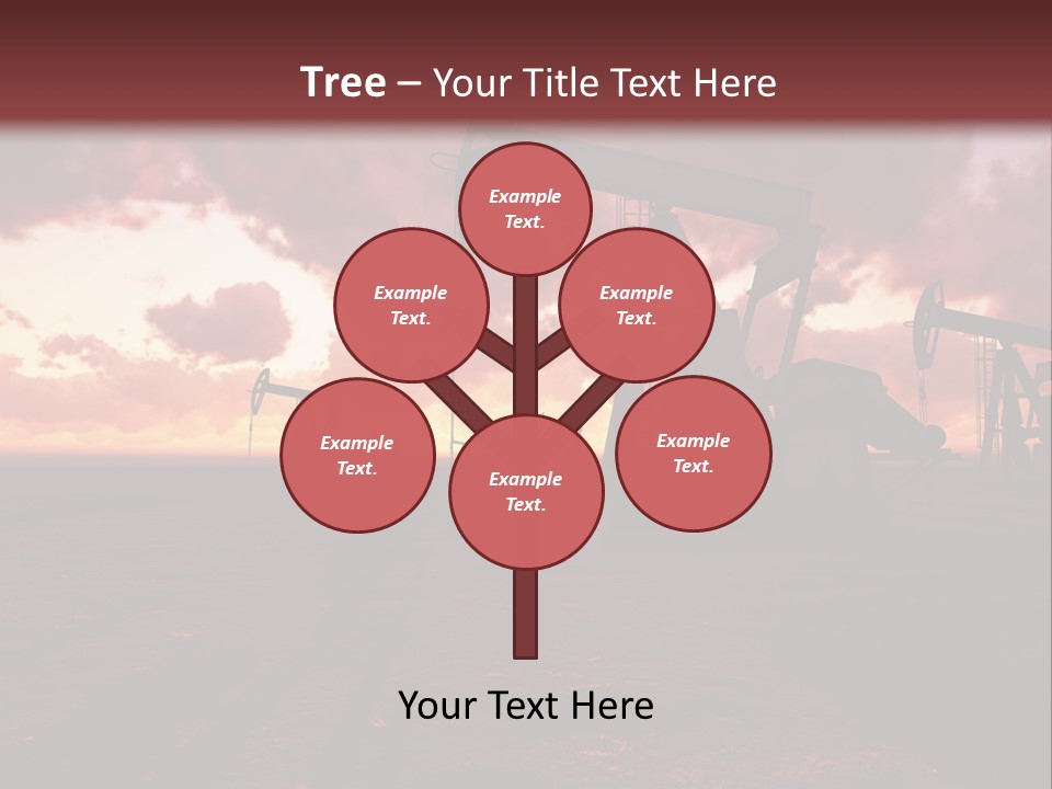 Landscape Nature Fossil PowerPoint Template