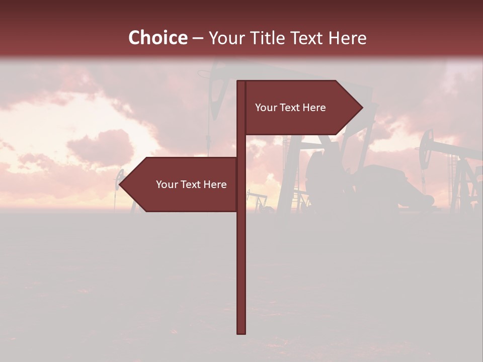 Landscape Nature Fossil PowerPoint Template