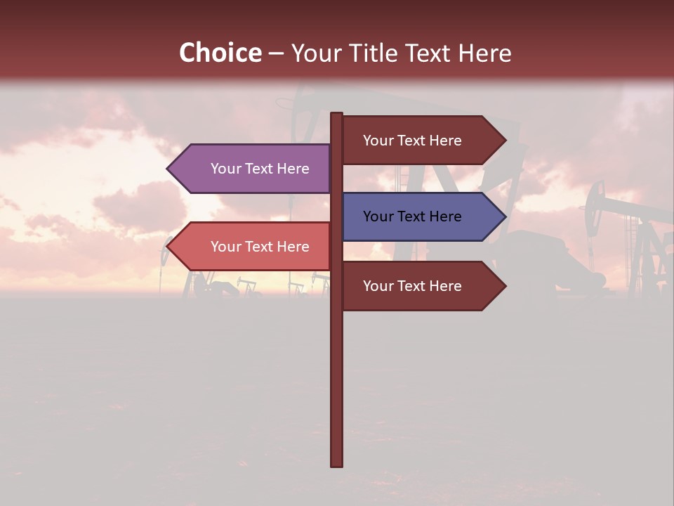 Landscape Nature Fossil PowerPoint Template