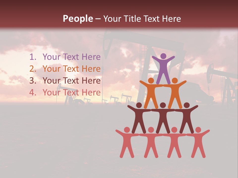 Landscape Nature Fossil PowerPoint Template