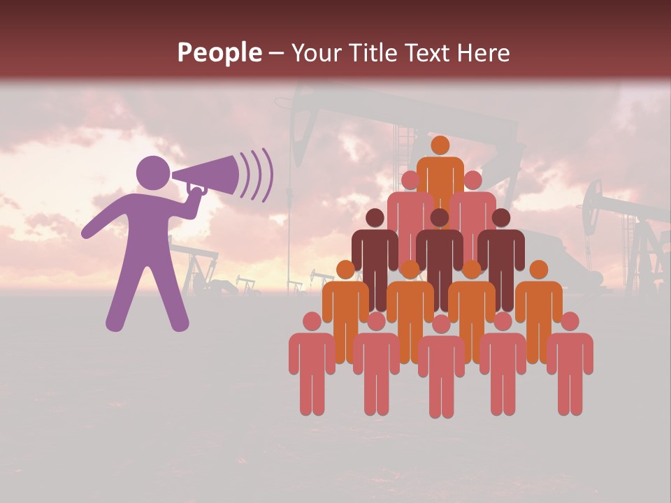 Landscape Nature Fossil PowerPoint Template