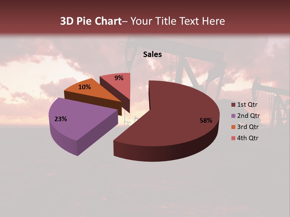 Landscape Nature Fossil PowerPoint Template