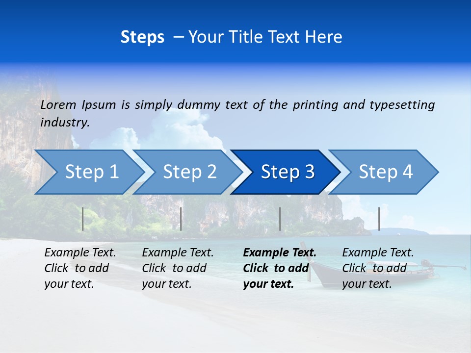 Bay Pranang Travel PowerPoint Template