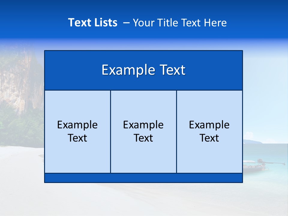 Bay Pranang Travel PowerPoint Template