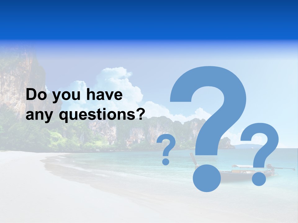 Bay Pranang Travel PowerPoint Template