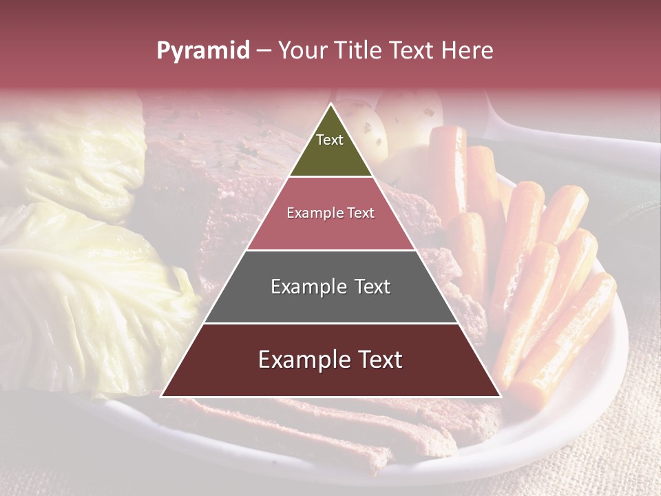 Ireland Dinner Platter PowerPoint Template