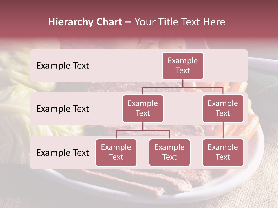 Ireland Dinner Platter PowerPoint Template