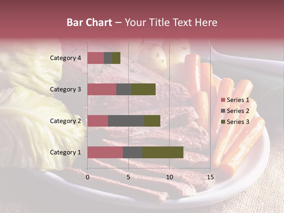 Ireland Dinner Platter PowerPoint Template