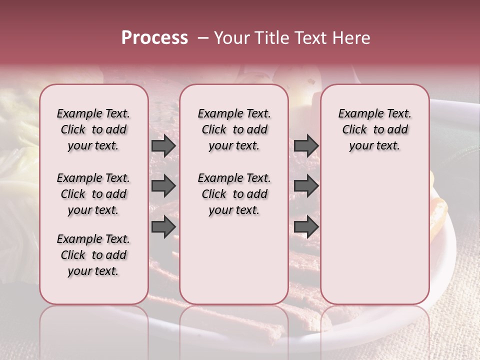 Ireland Dinner Platter PowerPoint Template
