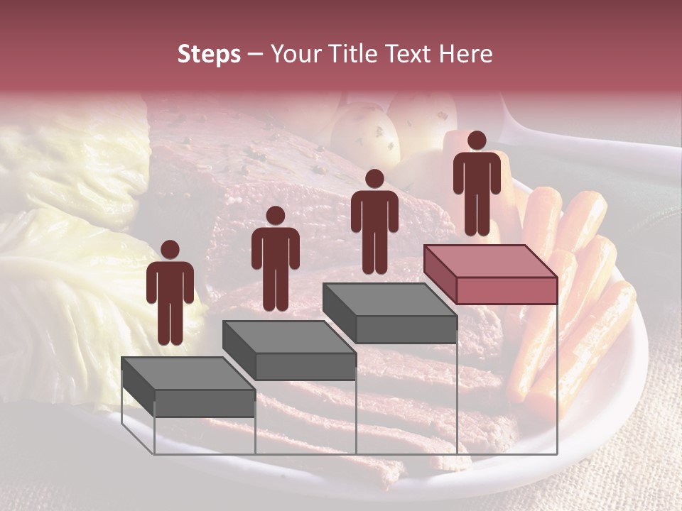 Ireland Dinner Platter PowerPoint Template