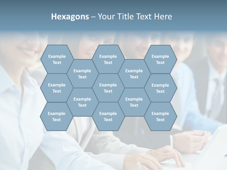 Caucasian Occupation Together PowerPoint Template
