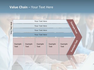Caucasian Occupation Together PowerPoint Template