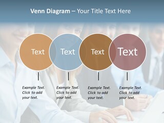 Caucasian Occupation Together PowerPoint Template