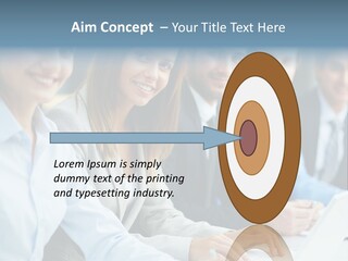 Caucasian Occupation Together PowerPoint Template