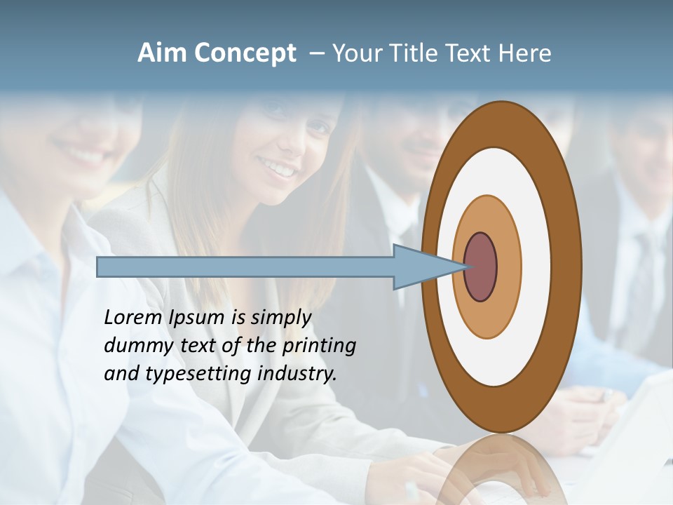 Caucasian Occupation Together PowerPoint Template