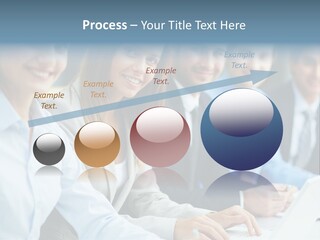 Caucasian Occupation Together PowerPoint Template