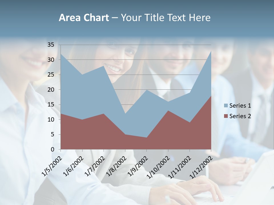 Caucasian Occupation Together PowerPoint Template
