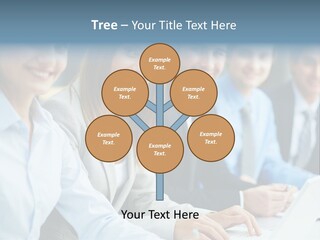 Caucasian Occupation Together PowerPoint Template