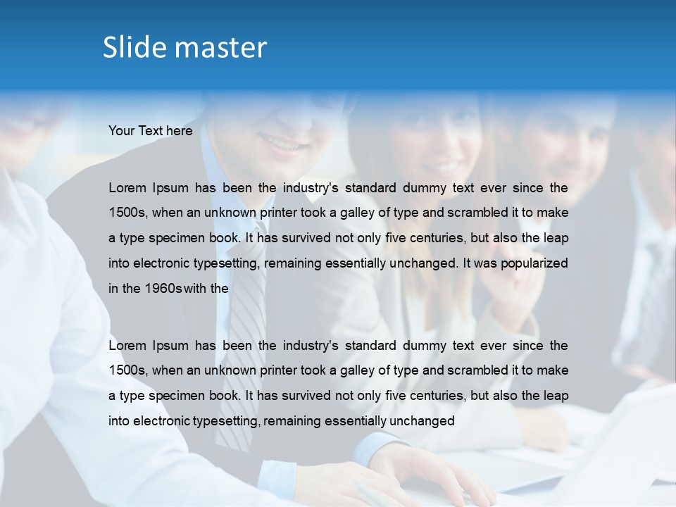 Looking Job Modern PowerPoint Template
