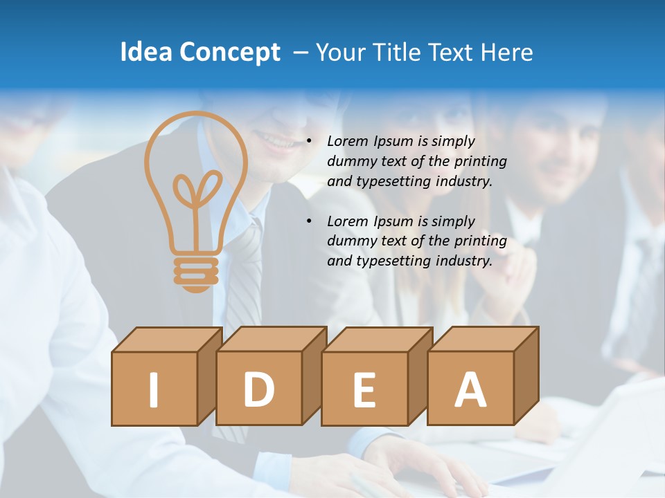 Looking Job Modern PowerPoint Template