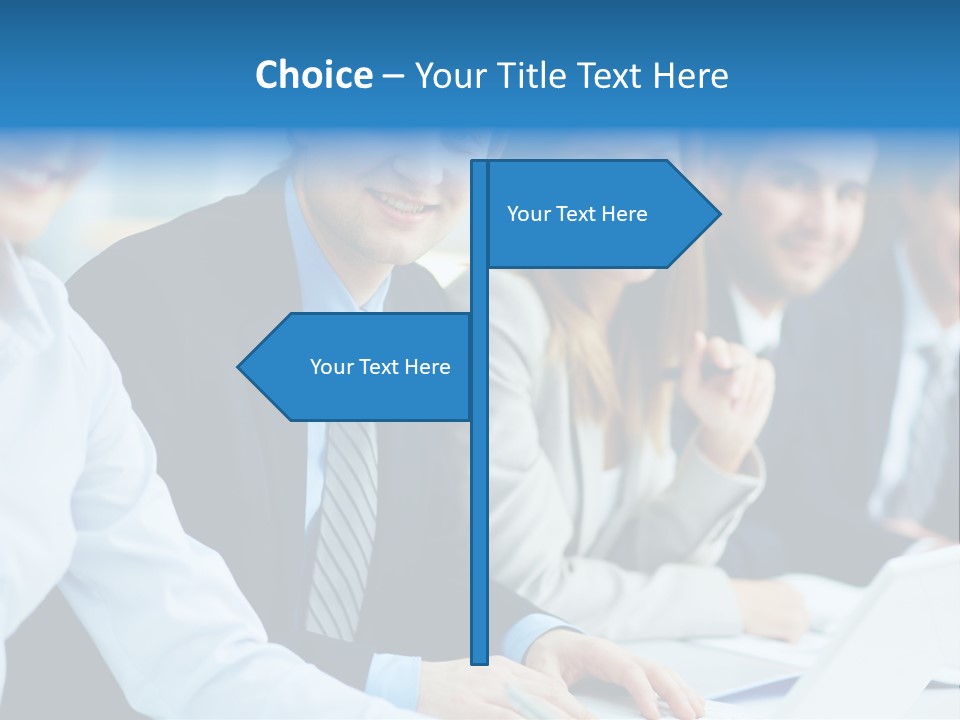 Looking Job Modern PowerPoint Template