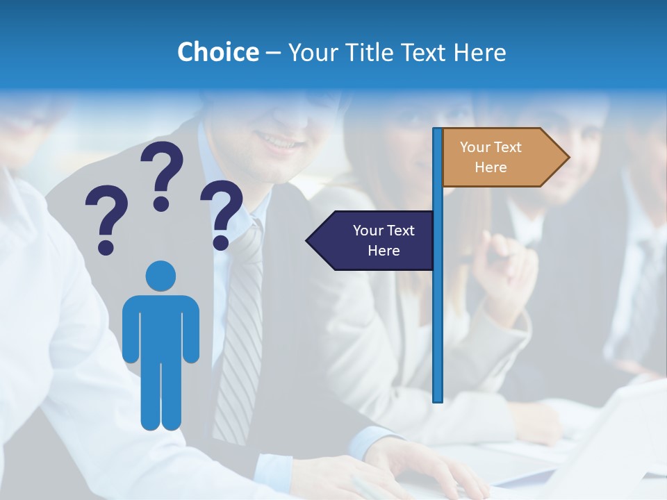 Looking Job Modern PowerPoint Template