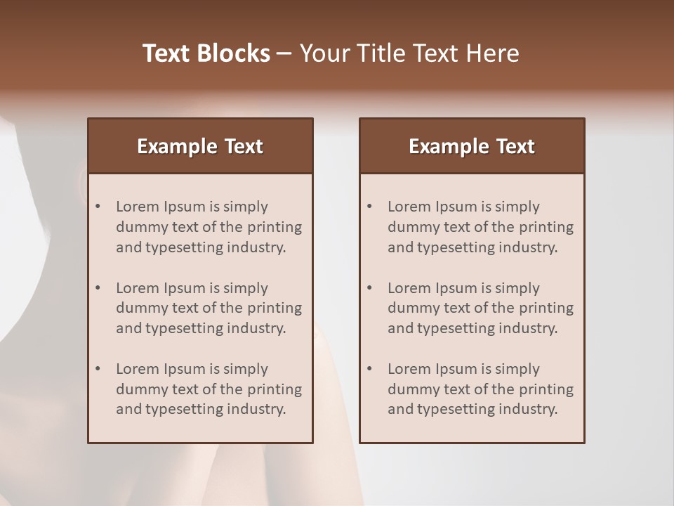 Spa Care Naked PowerPoint Template