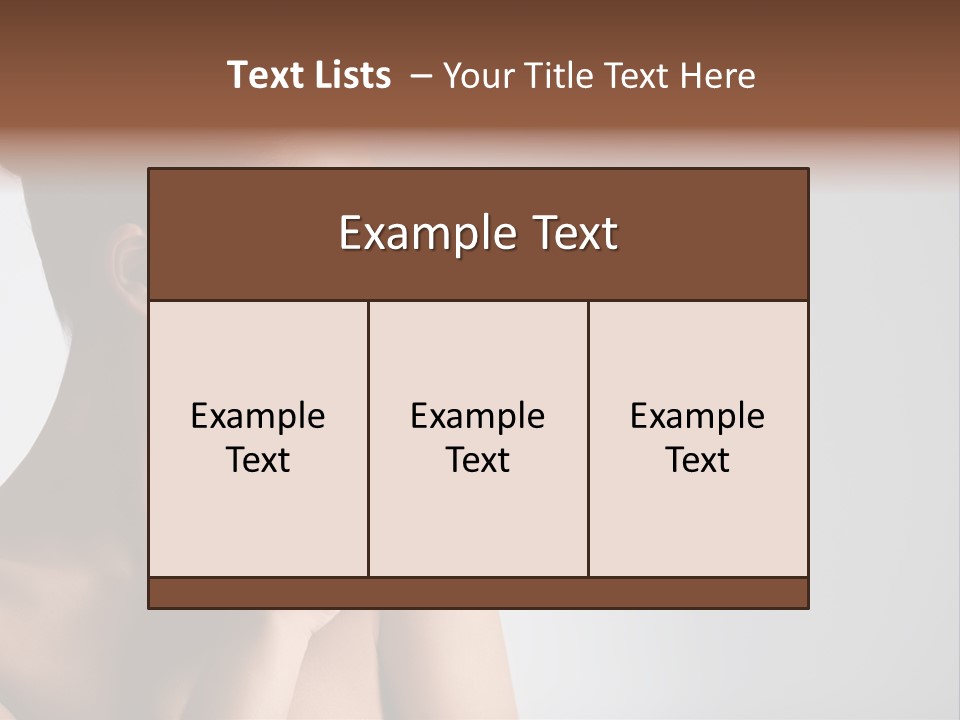 Spa Care Naked PowerPoint Template