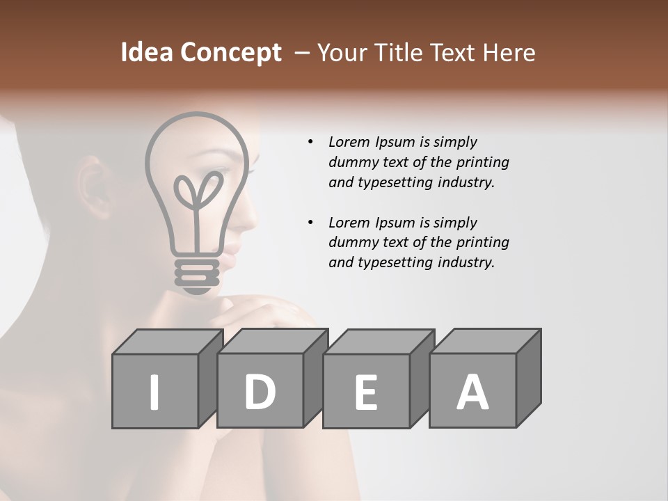 Spa Care Naked PowerPoint Template