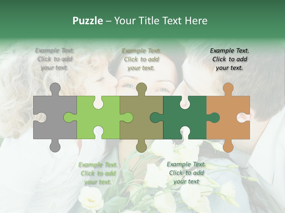 Love Beautiful Family PowerPoint Template