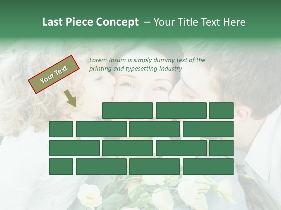Love Beautiful Family PowerPoint Template