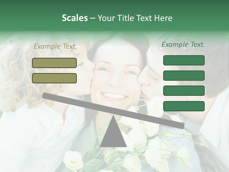 Love Beautiful Family PowerPoint Template