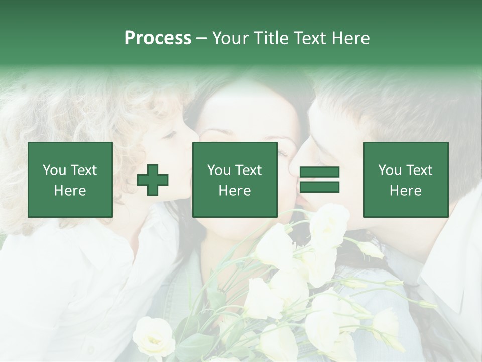 Love Beautiful Family PowerPoint Template