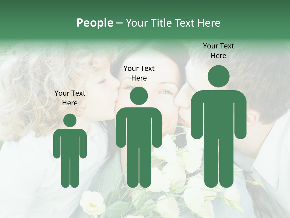 Love Beautiful Family PowerPoint Template