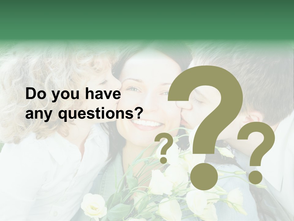 Love Beautiful Family PowerPoint Template