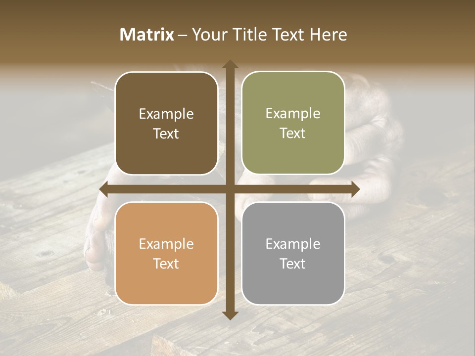 Tools Old Hand PowerPoint Template