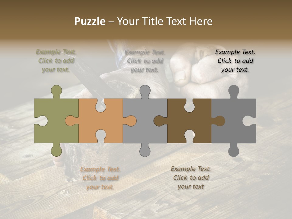 Tools Old Hand PowerPoint Template