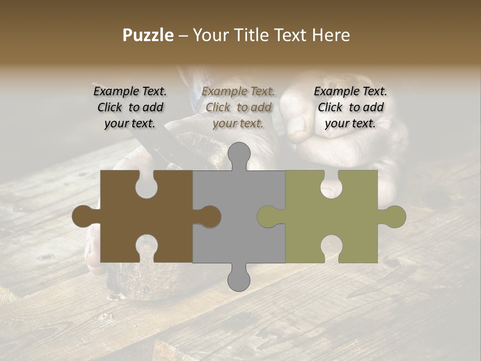 Tools Old Hand PowerPoint Template