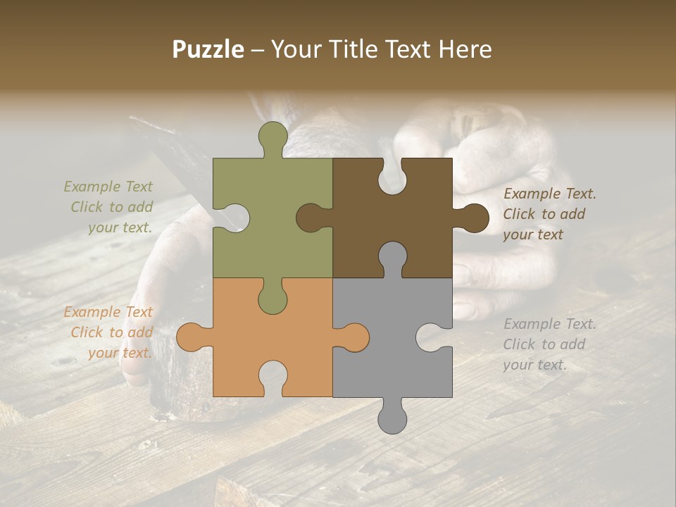 Tools Old Hand PowerPoint Template