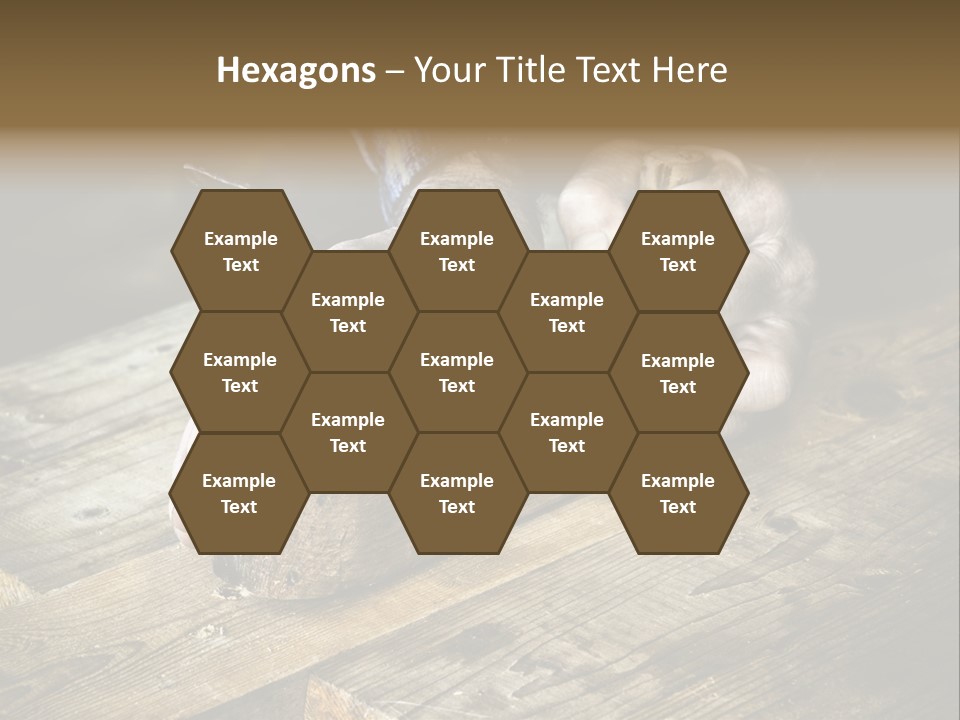 Tools Old Hand PowerPoint Template