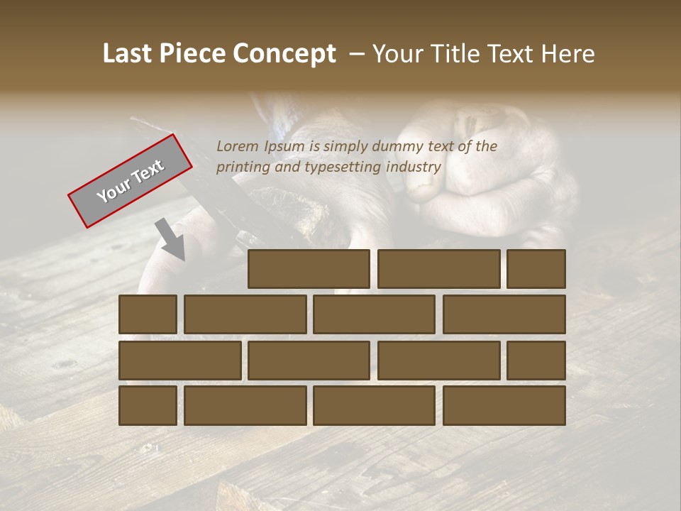 Tools Old Hand PowerPoint Template