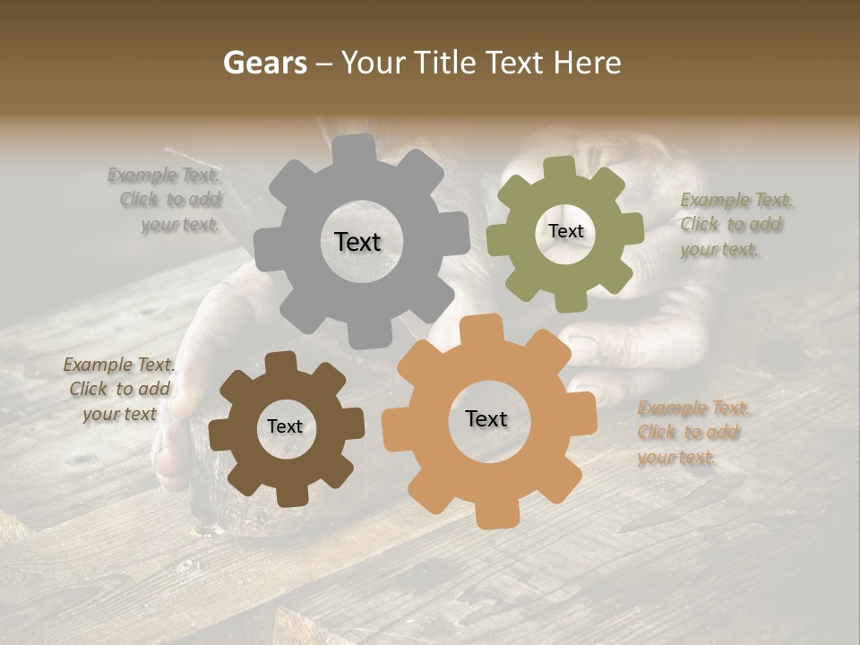 Tools Old Hand PowerPoint Template