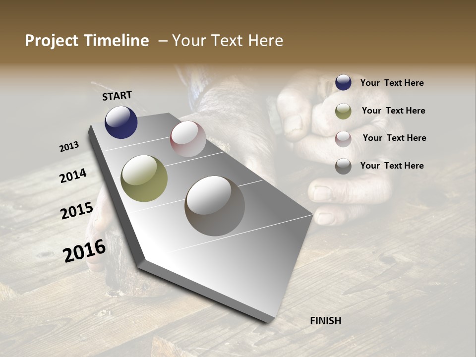 Tools Old Hand PowerPoint Template
