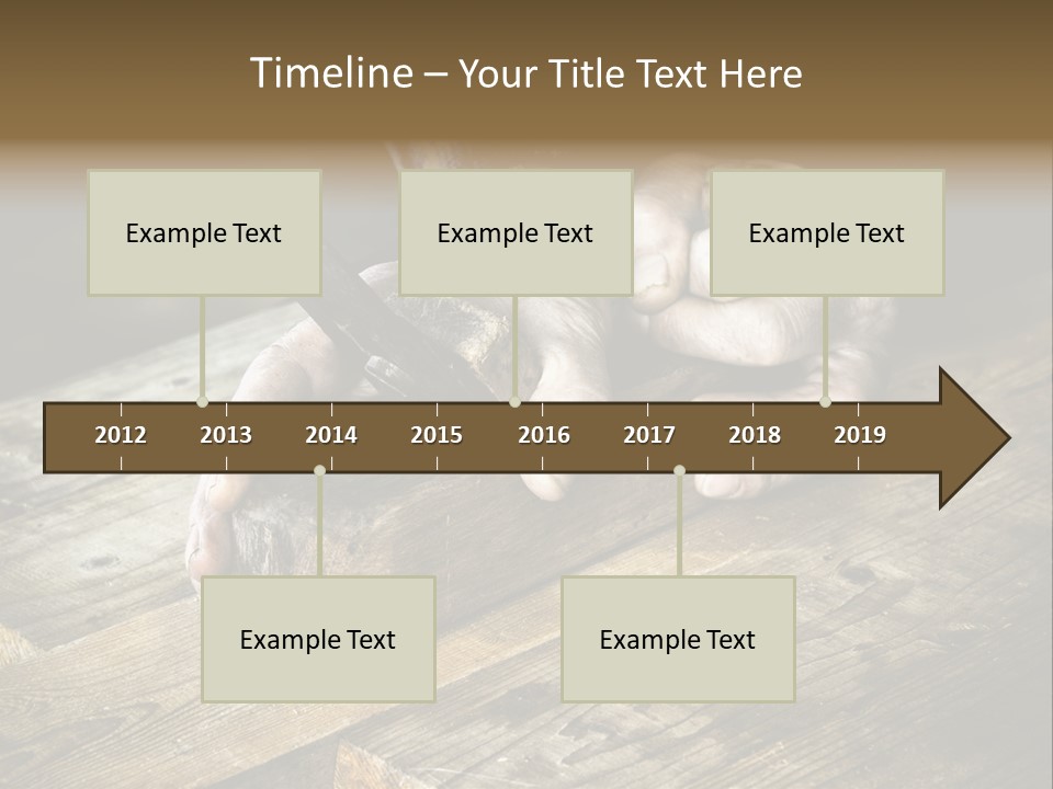 Tools Old Hand PowerPoint Template