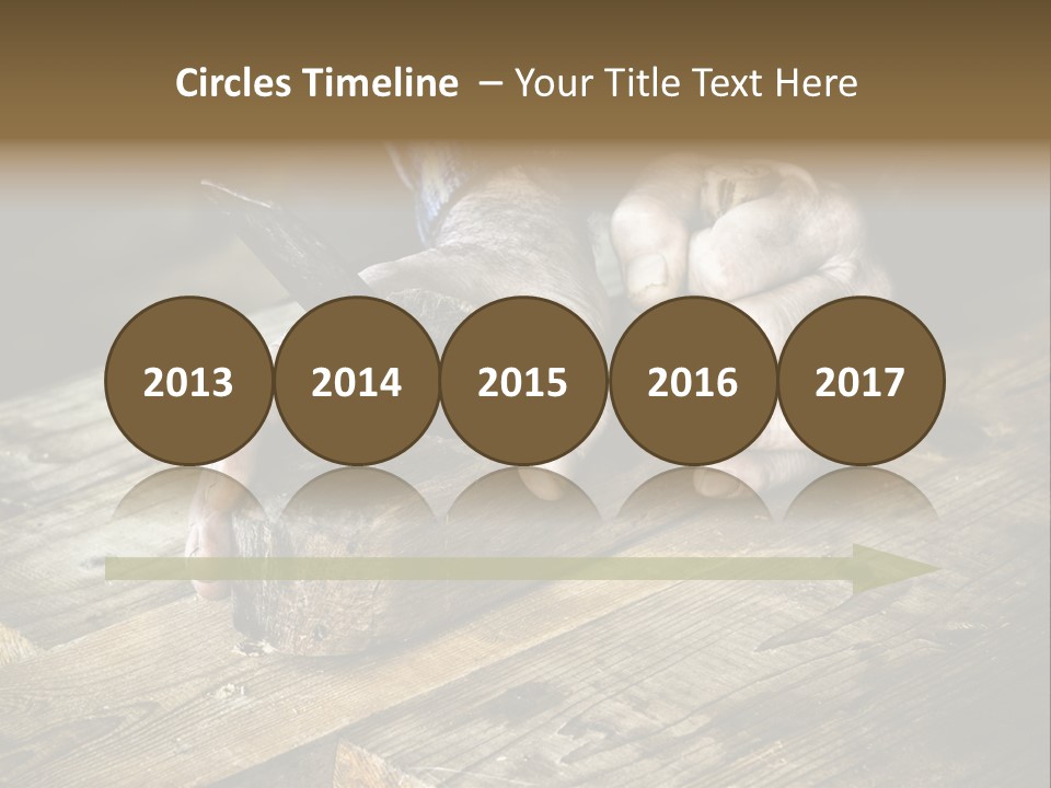 Tools Old Hand PowerPoint Template