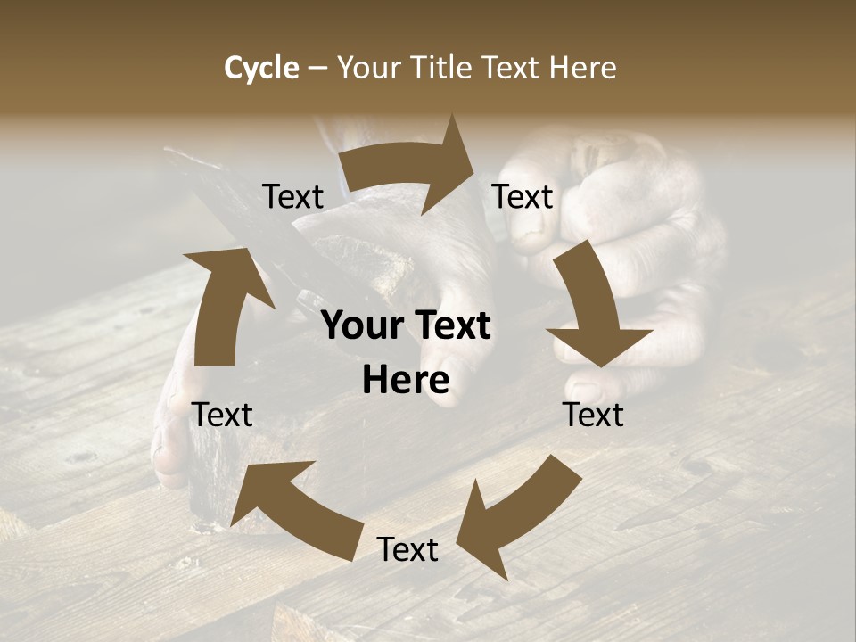 Tools Old Hand PowerPoint Template
